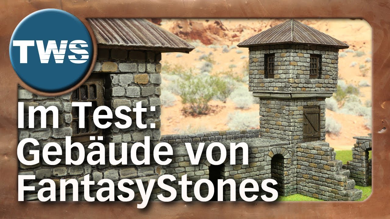Review: Gebäude von FantasyStones (Tabletop-Gelände, TWS)