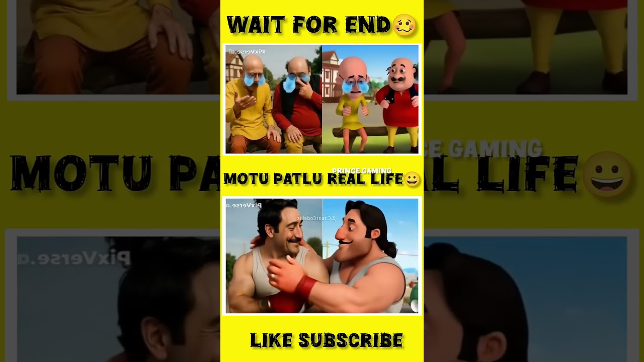 Motu Patlu In Real Life |Motu Patlu Cartoon Real| 