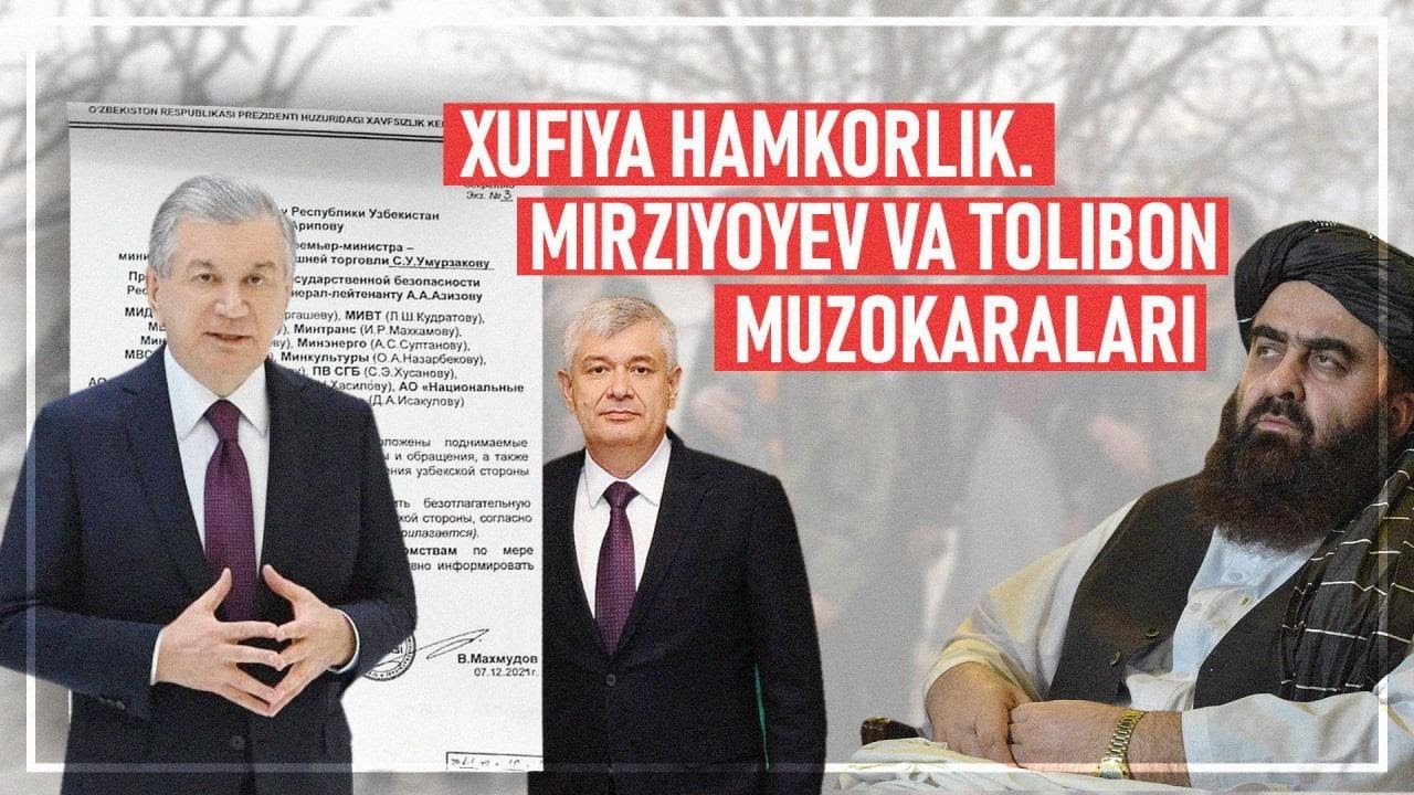 Tolibon bilan xufiya hamkorlik. Shartni kim qo‘yyapti?