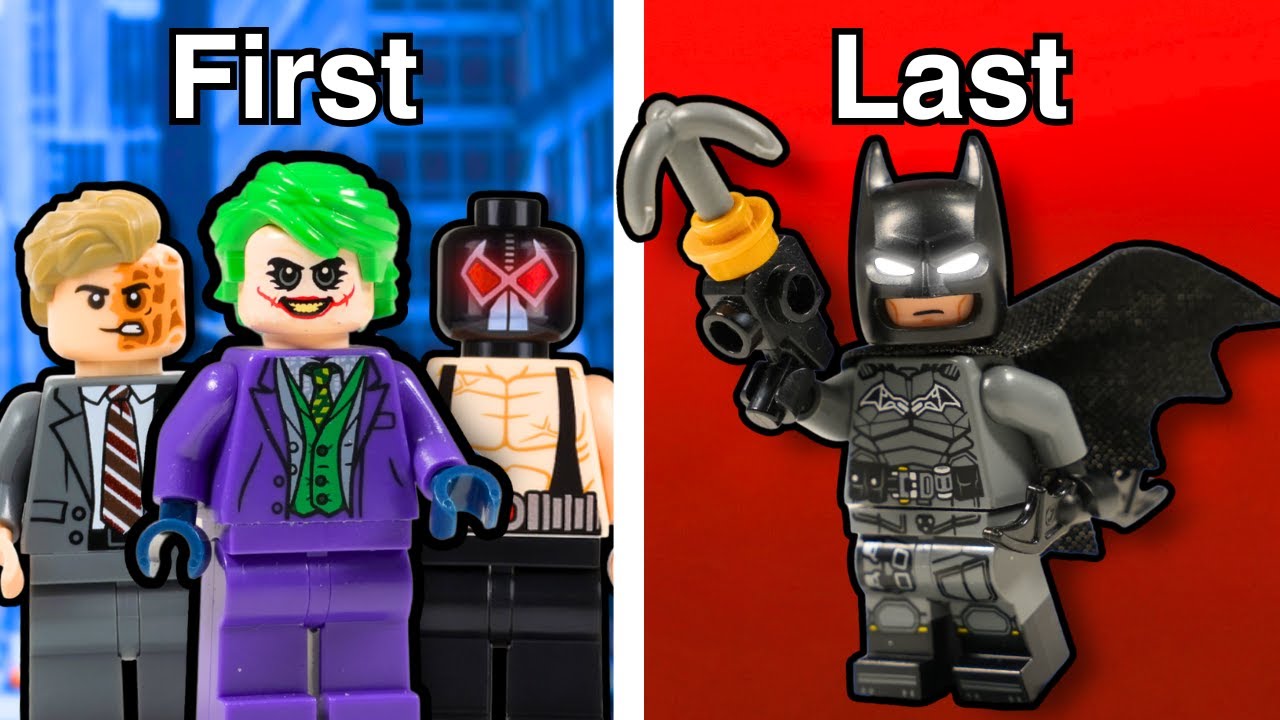Я построил все фильмы о Бэтмене из Lego