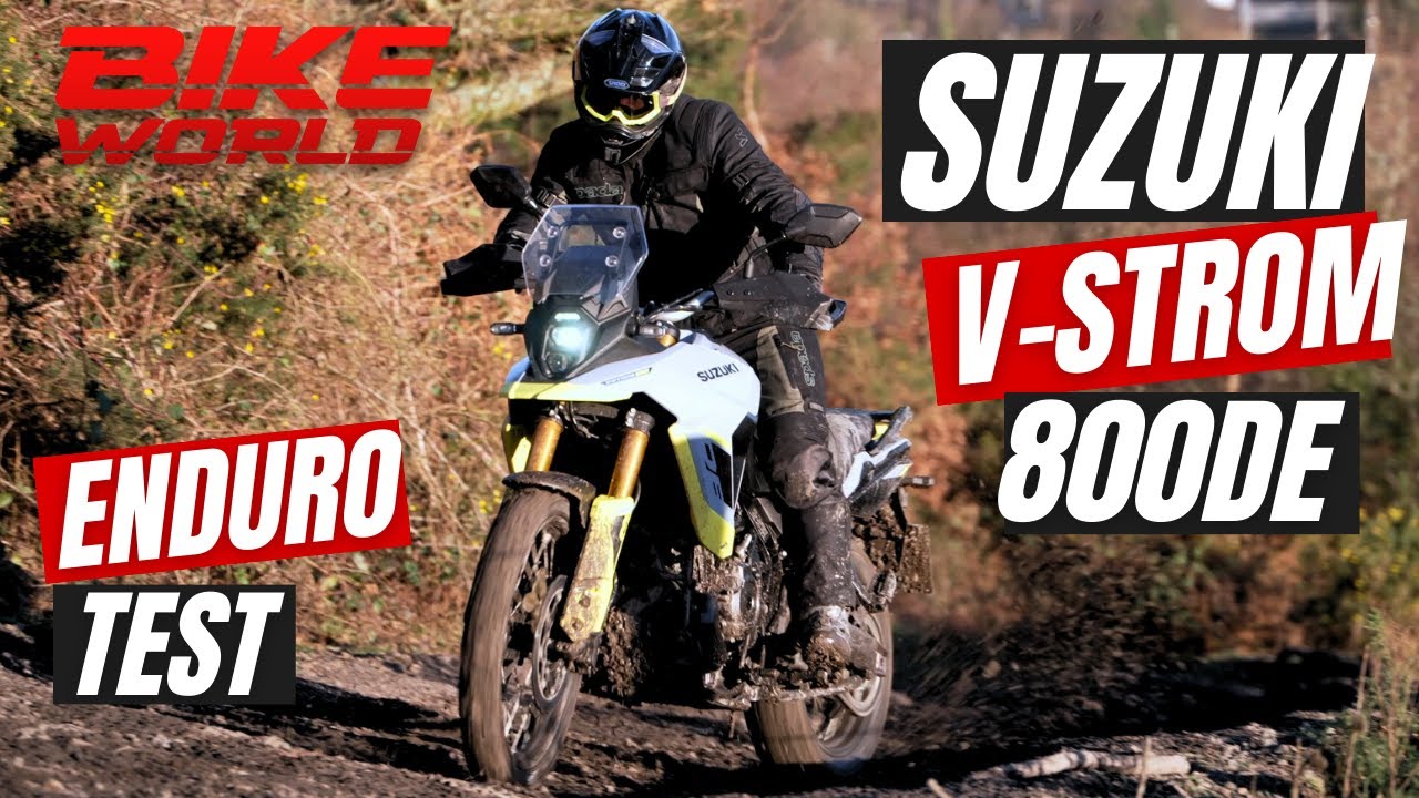 Suzuki V-Strom 800DE | Тест внедорожного эндуро-трека (будущий проектный мотоцикл)