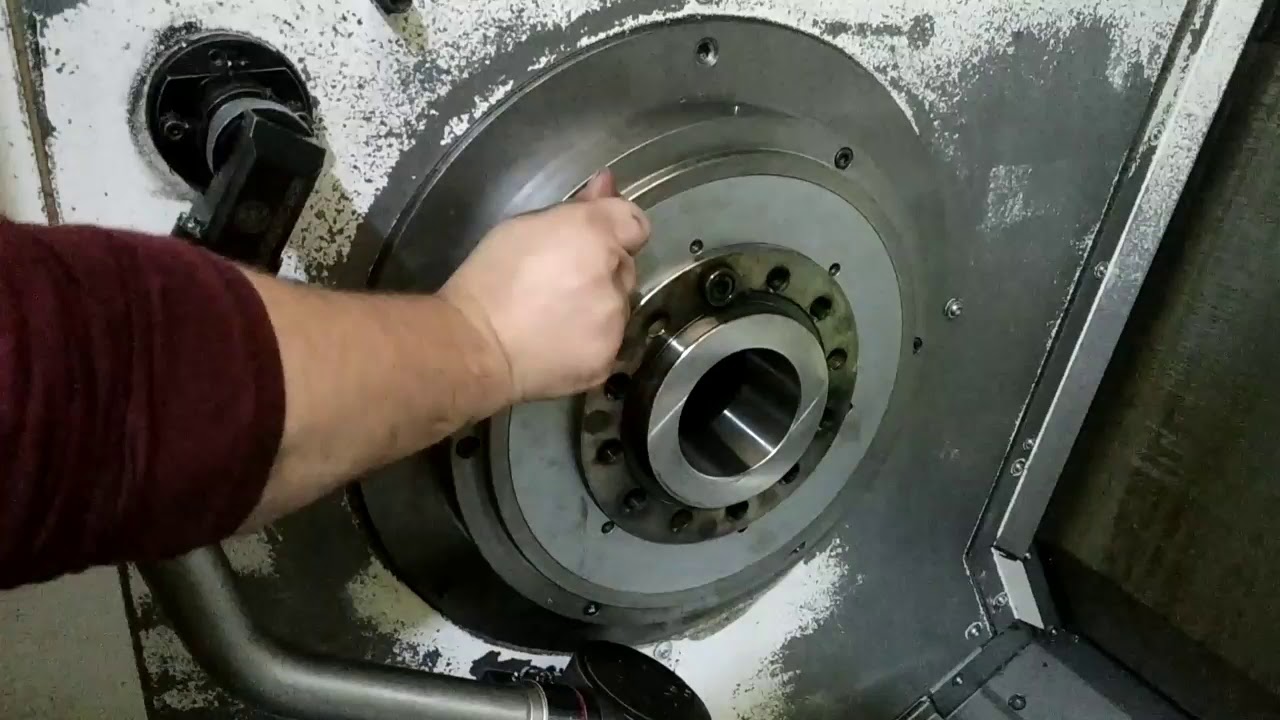 Spindle repair OKUMA B400(замена шпиндельных подшипников)