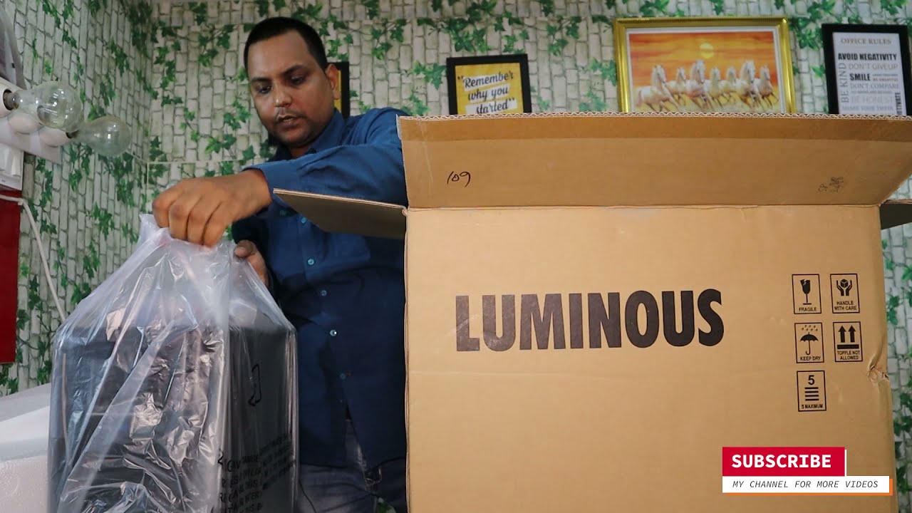 Luminous 2KVA - 72V Online UPS | LD2000/1600Watts #upsbhai#onlineups#bestforcomputer