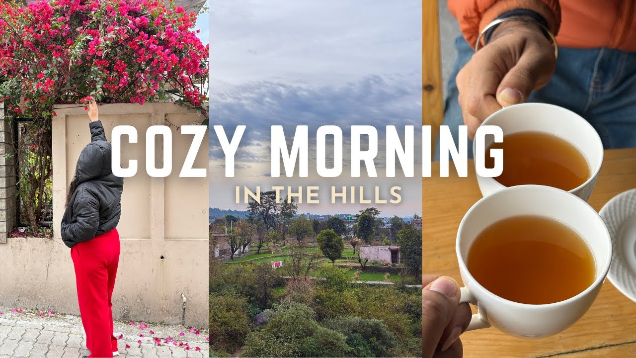 Cozy morning in the hills | Cook with me & Quiet walk