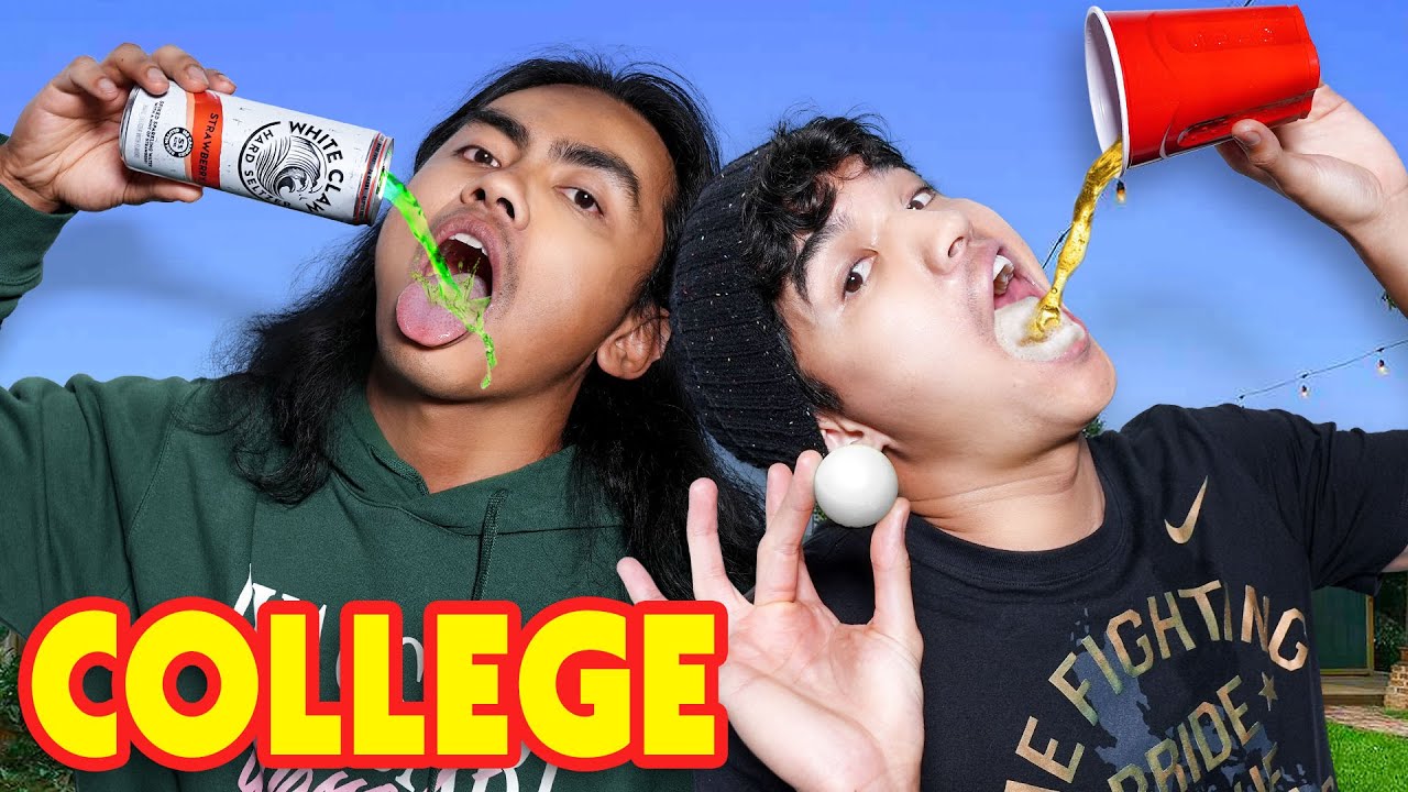 Trying College Drinking Games in Our 30s