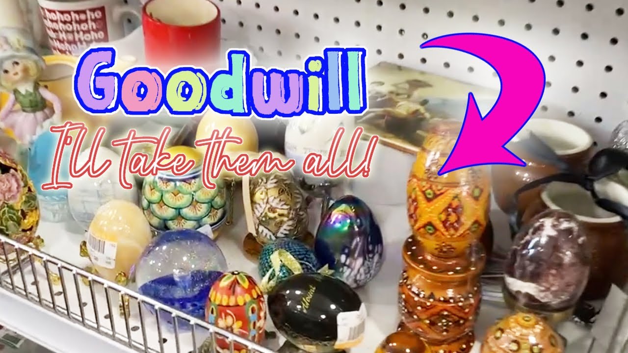 I DON'T FOLLOW... GOODWILL THRIFT WITH ME