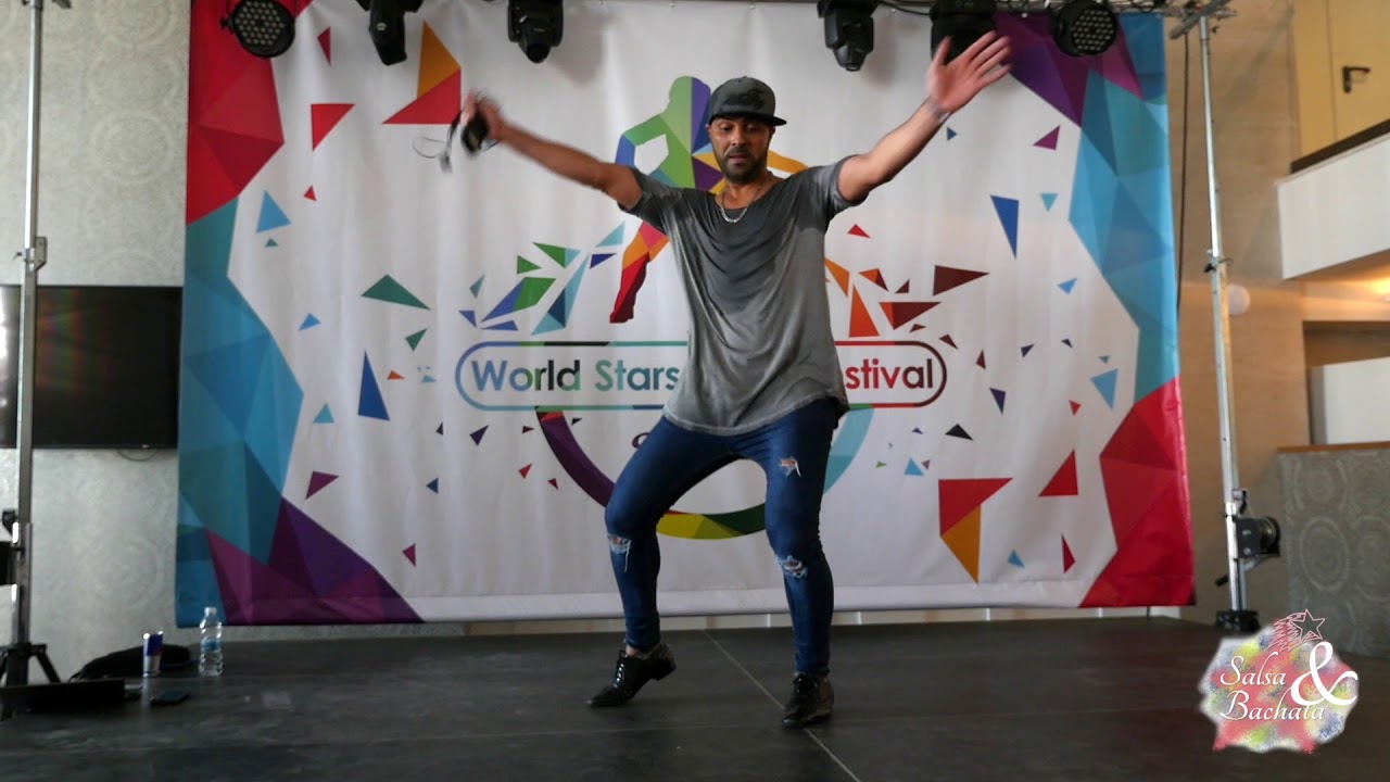 ⭐ Fadi Fusion ⭐Salsa Footwork Musicality Class 2018