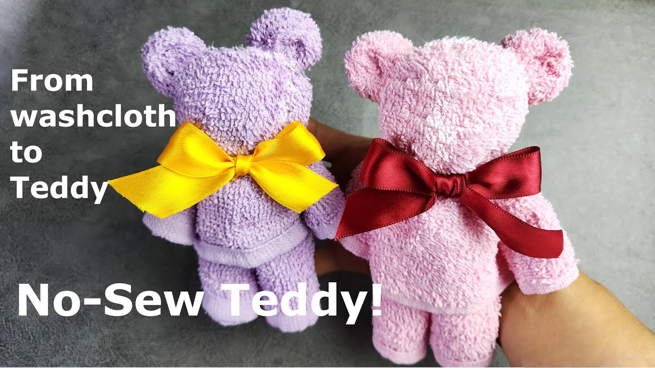 DIY Towel Teddy Bear 🧸 | Cute DIY Towel Toys for Kids