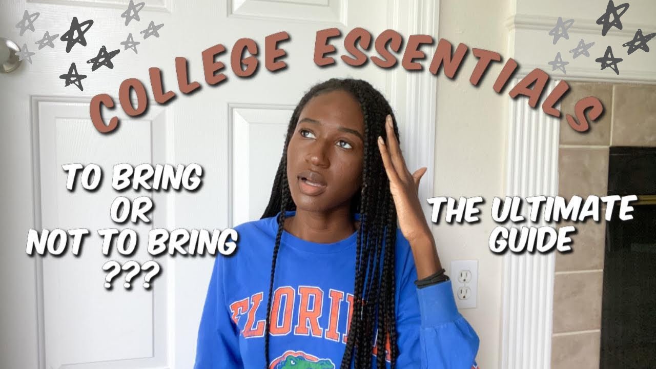 WHAT TO BRING (and NOT bring) TO COLLEGE 2020 | DORM PACKING LIST / COLLEGE ESSENTIALS