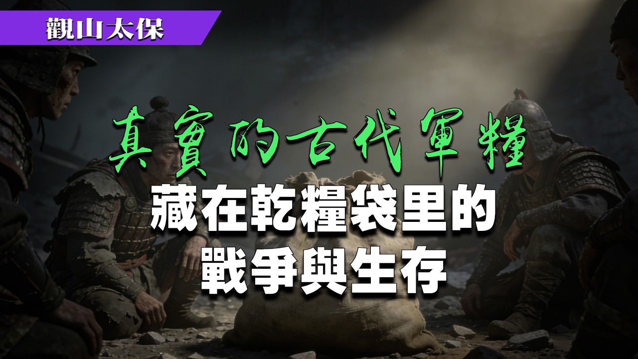 真實的古代軍糧：藏在乾糧袋里的戰爭與生存 / 觀山太保