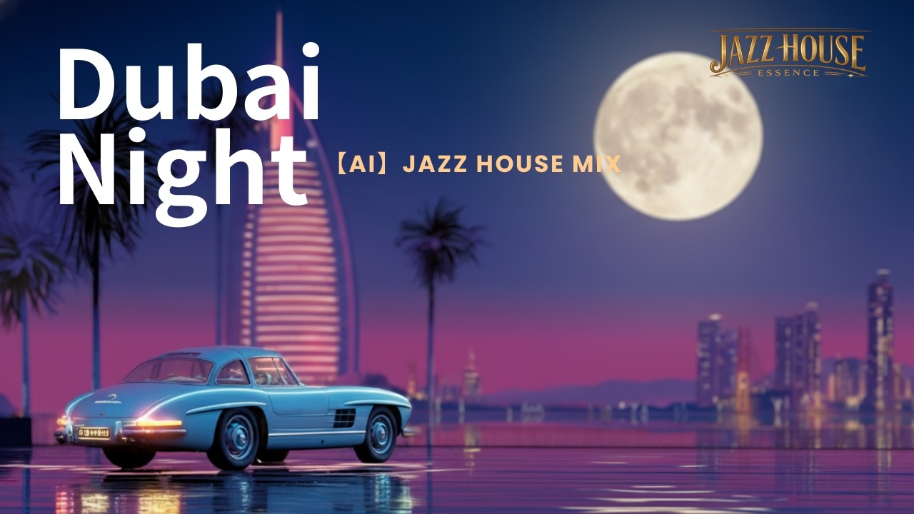 Dubai Night | Jazz House Lounge Mix — Deep Chill BGM