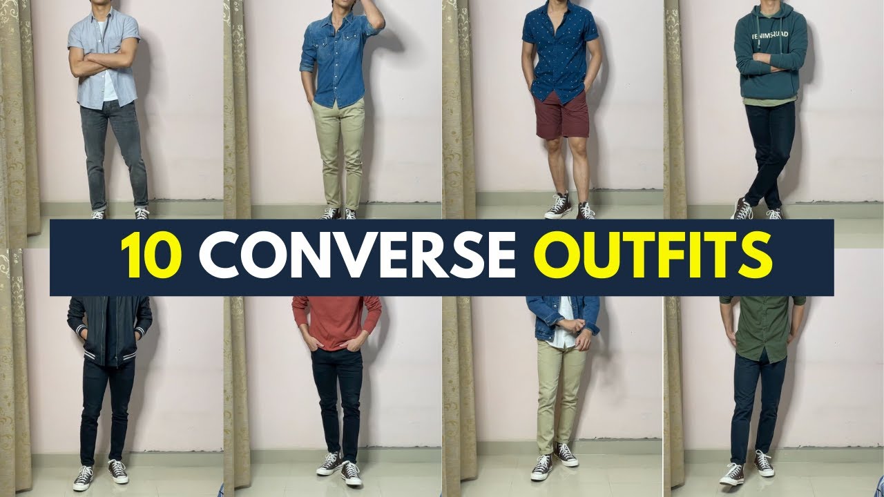 How To Style Converse | Outfit Ideas | Men's Fashion 2021