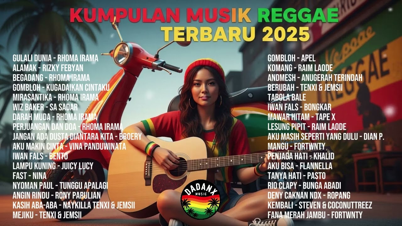 Reggae SKA Terbaru 2025 Full Album 🎧 Lagu Hits Spotify Indonesia   Musik Cover Santai