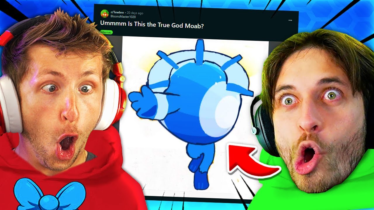 Реакция на истинного Бога МОАВ в BTD 6!
