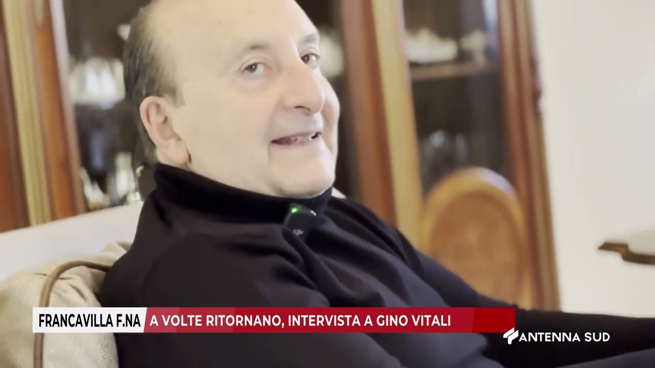 29 MARZO 2026   FRANCAVILLA F NA BR   A VOLTE RITORNANO, INTERVISTA A GINO VITALI
