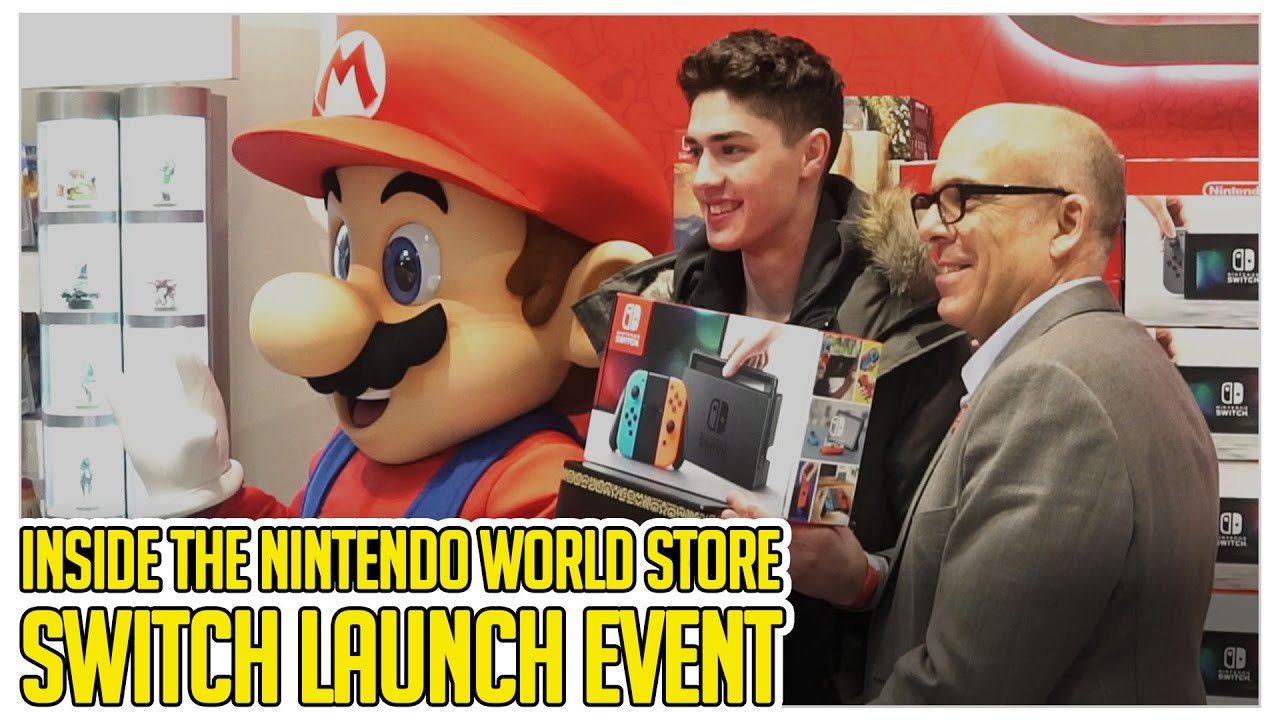 Nintendo Switch - Nintendo NY Launch Event Video