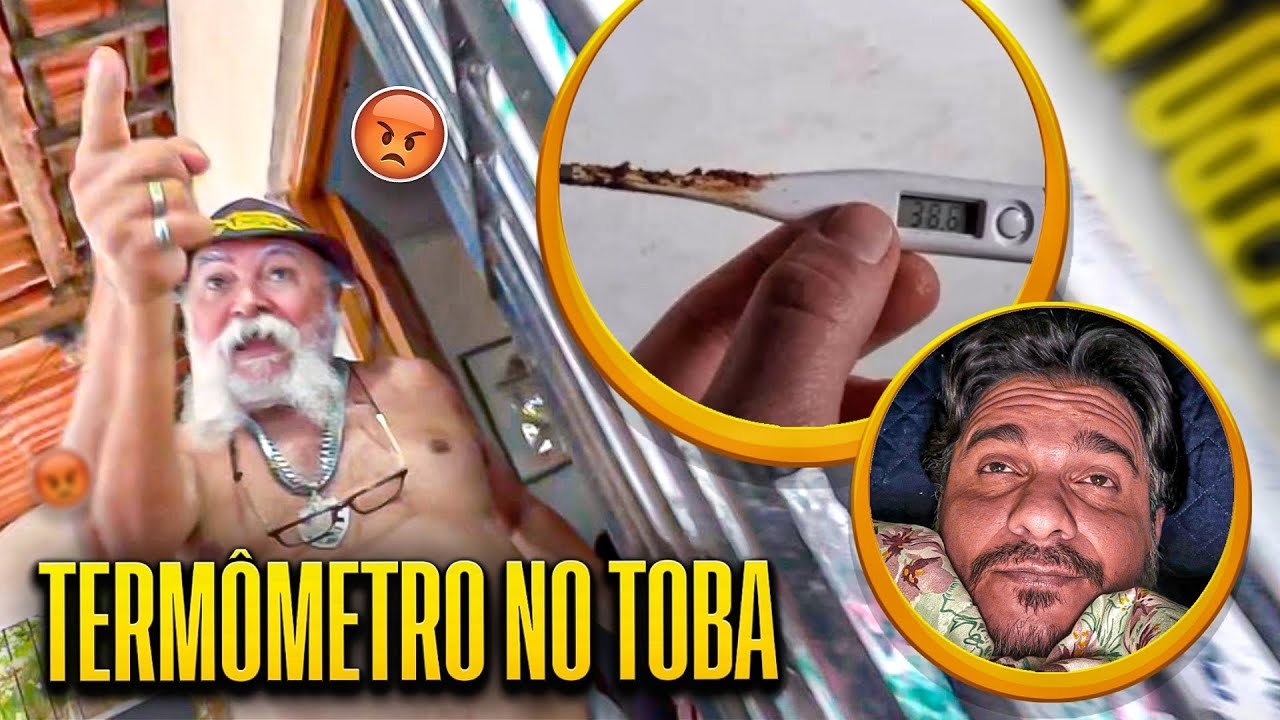 TROLOU LUIZ DO SOM COM O TERMÔMETRO MELADO DE MERD@ 😂😂😂 | TURMA DO SÍTIO