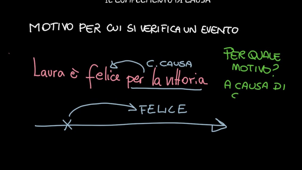 Complemento di causa