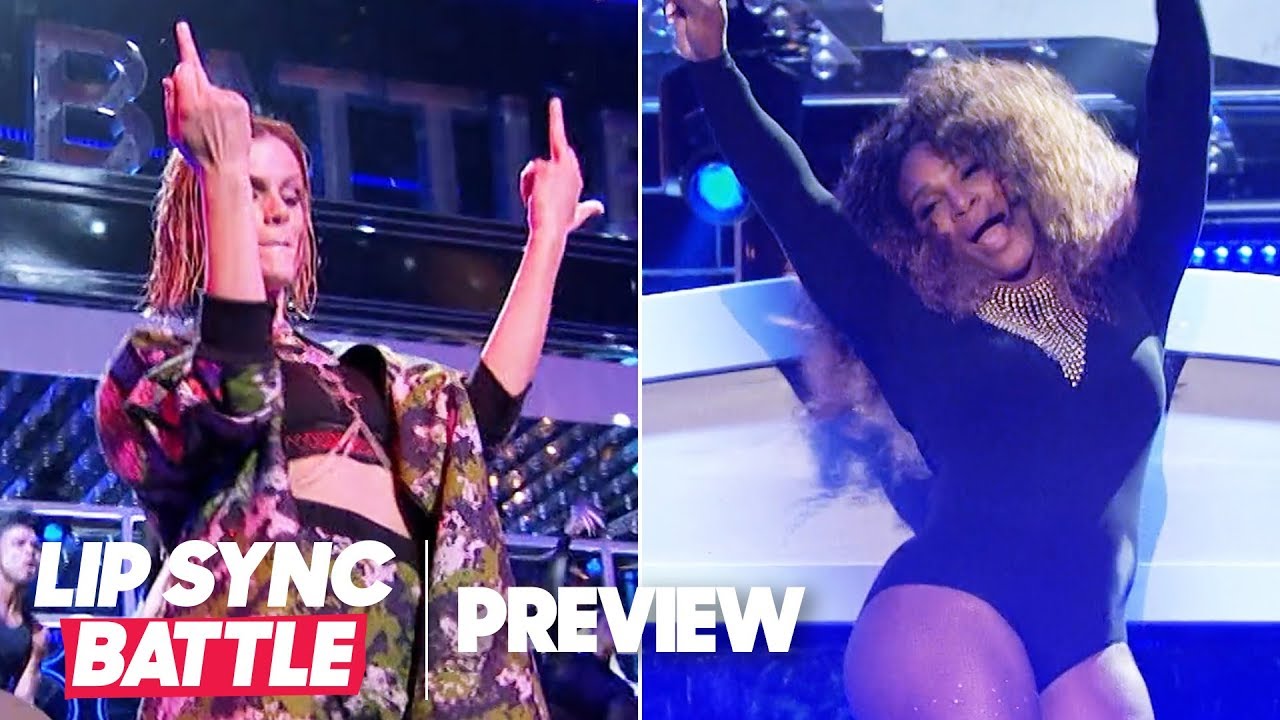 Serena Williams Joins Brooklyn Decker for Beyoncé’s “Sorry” | Lip Sync Battle Preview