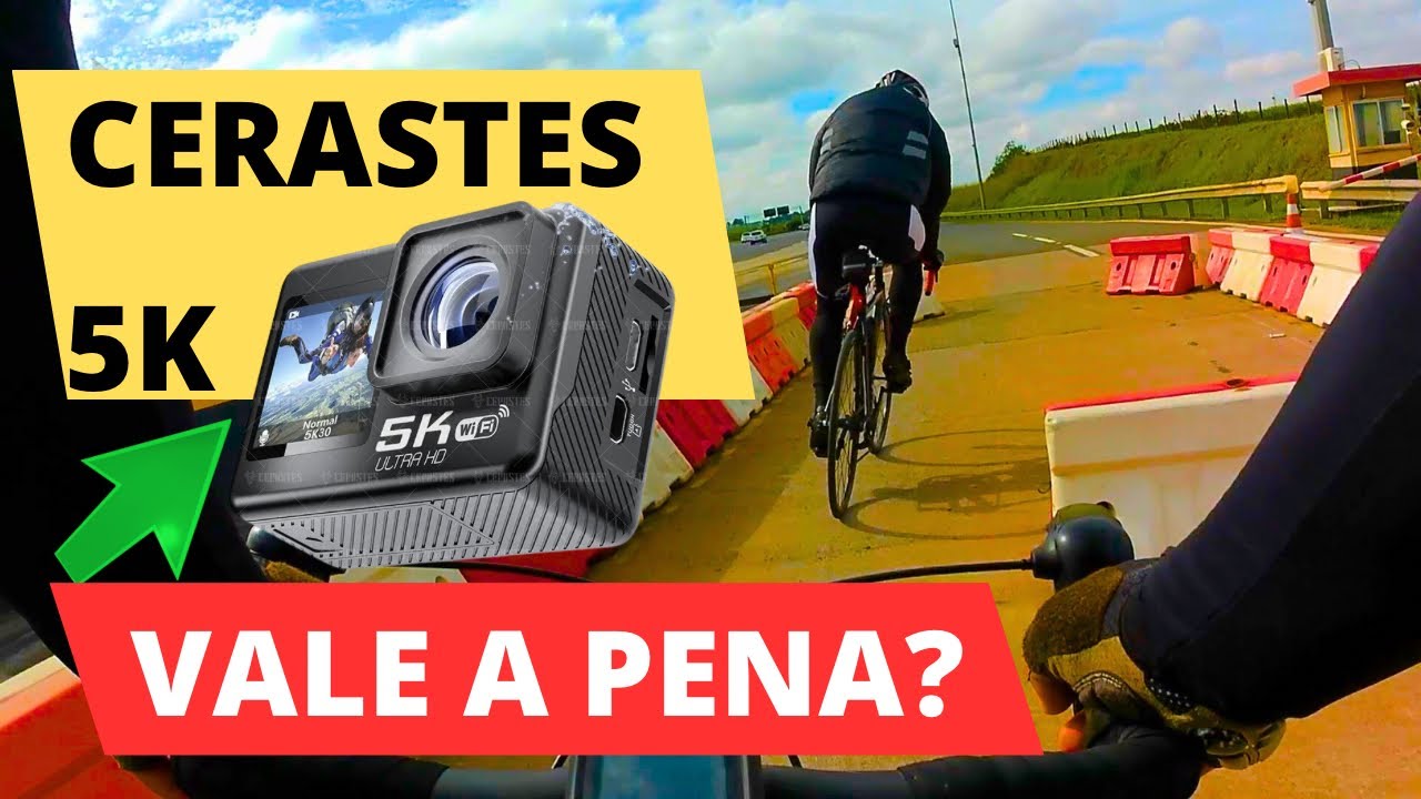 CÂMERA DE AÇÃO CERASTES 5k - AlieExpress