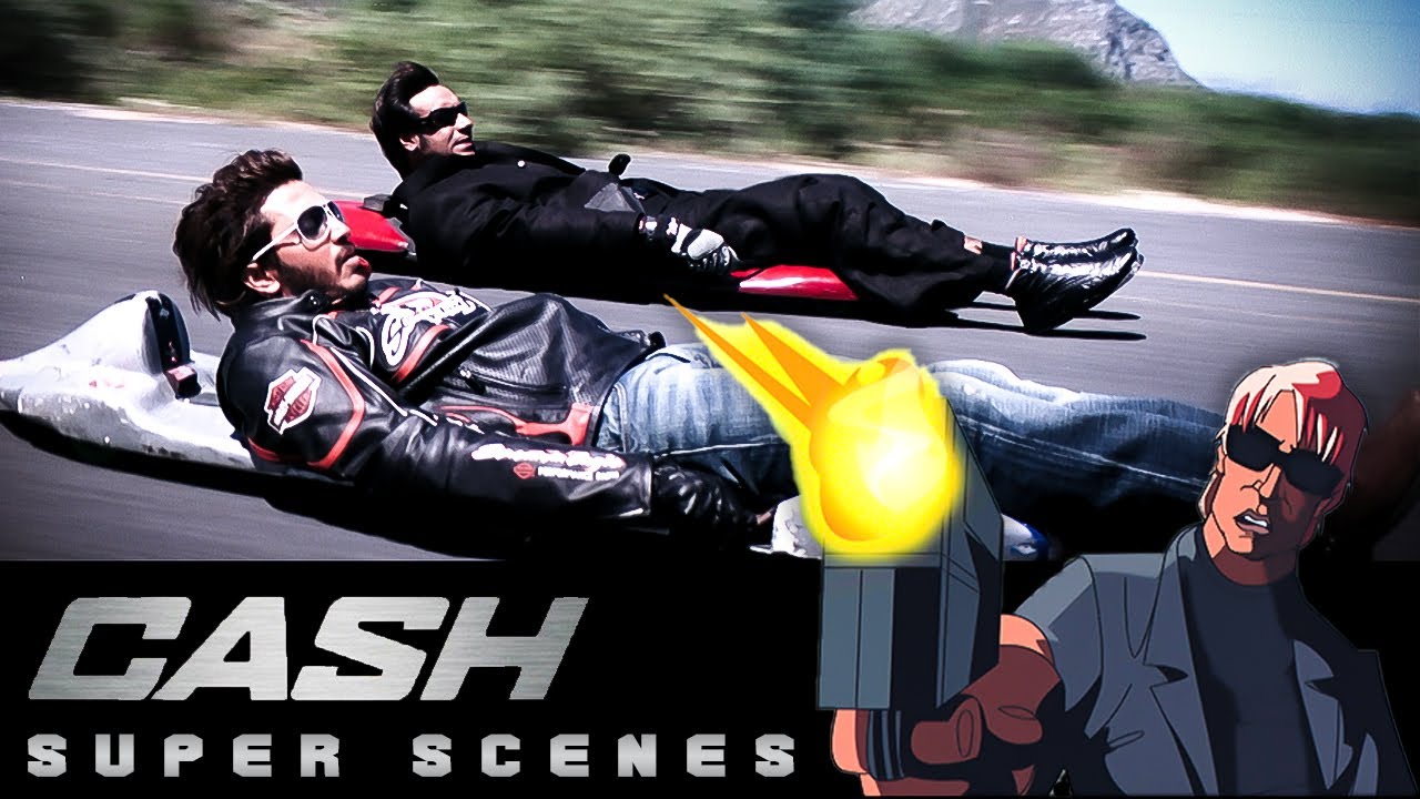 Cash Super Scenes | I bet you've never experienced these thrilling movie scenes | Ajay Devgn | Sunil