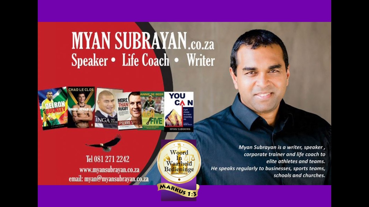 Sondagdiens (8 Maart 2026) -  met Myan Subrayan (Hoop vir Suid-Afrika)