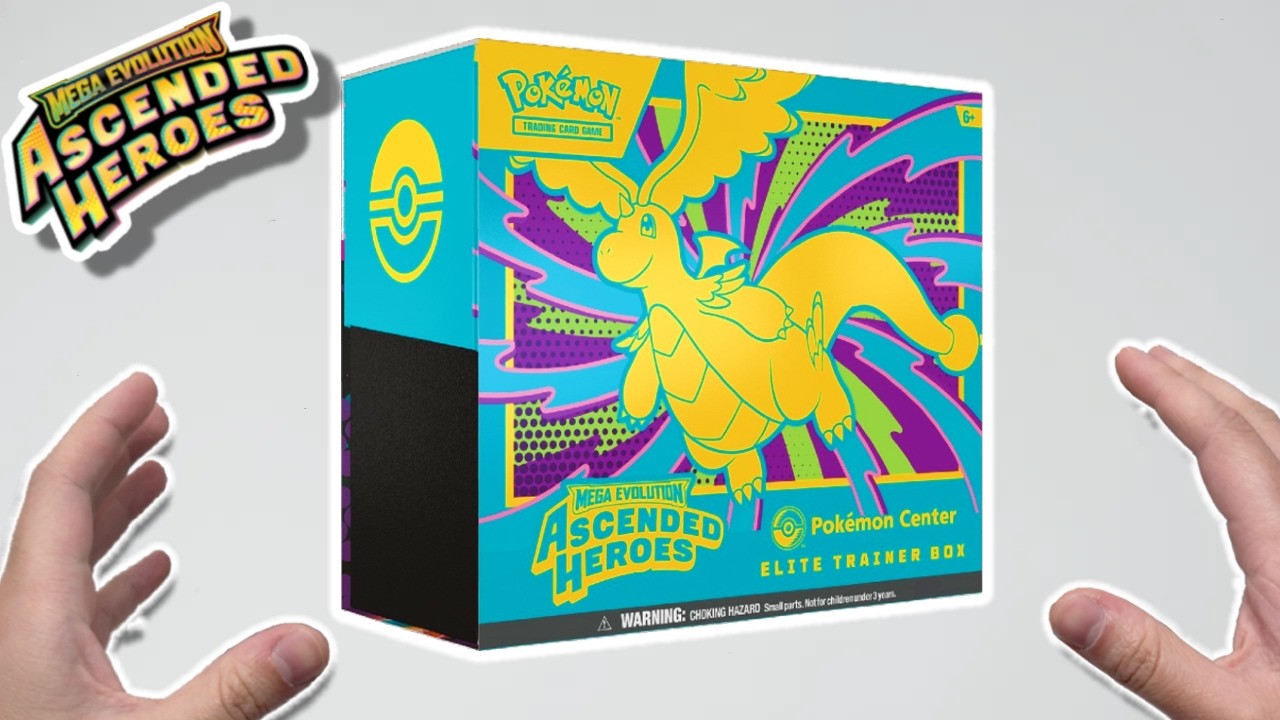 Распаковка набора Ascended Heroes Pokemon Center Elite Trainer Box!!