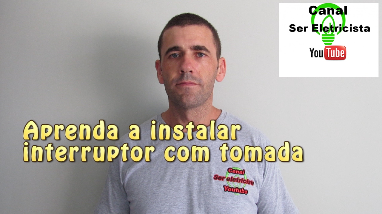 Como Instalar interruptor com tomada - Passo a Passo