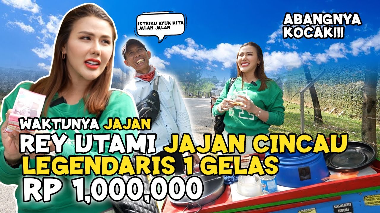 WOW!! REYUTAMI JAJANIN ANAK - ANAK CINCAU LEGENDARIS 1 GELAS 1,000,000