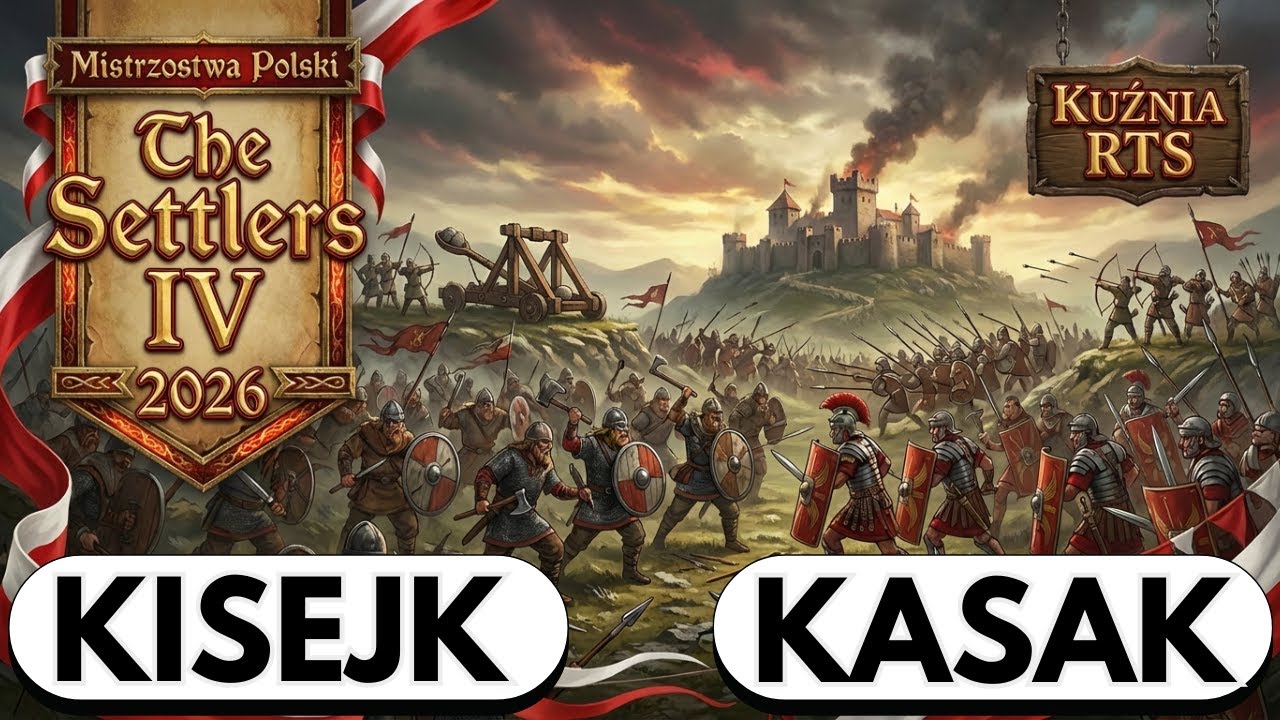 Settlers 4 Mistrzostwa Polski - UB 1/8 KISEJK vs KASAK