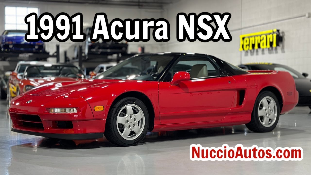 1991 Acura NSX Walk Around and Test Drive with Chris Moran @ChrisDrivesCars