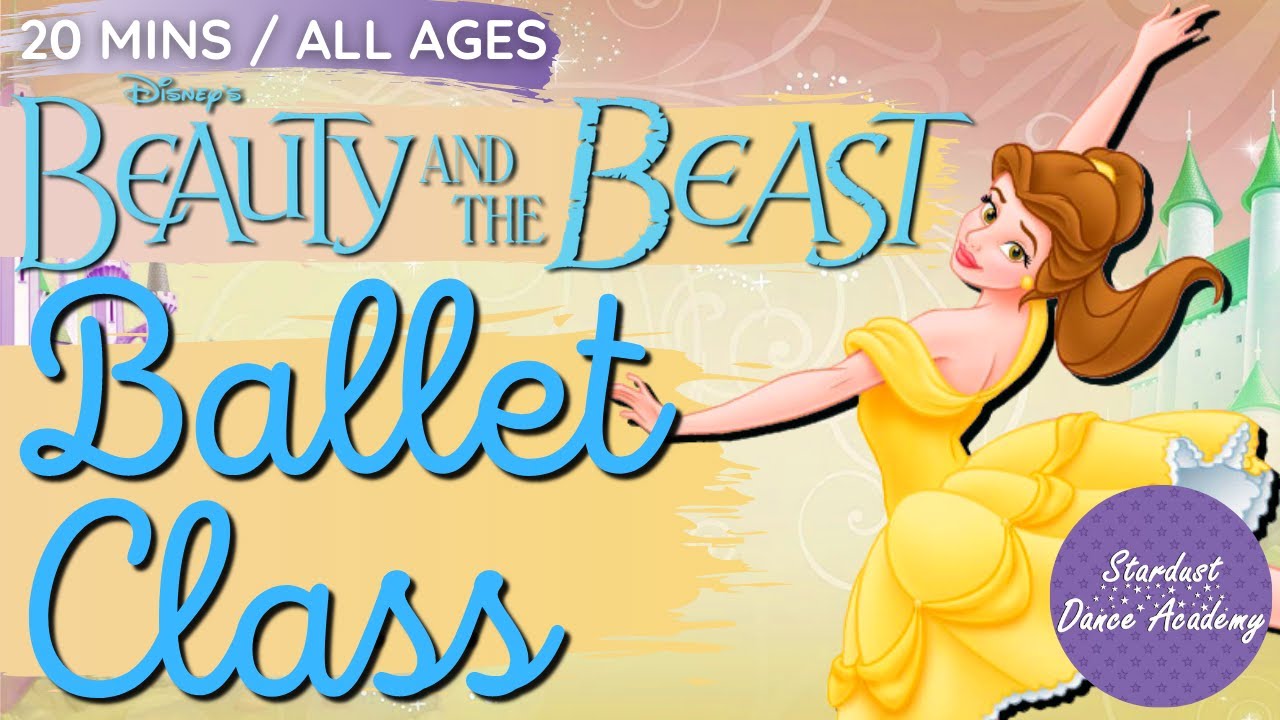 Beauty & the Beast Ballet Class 👸🏻Family & Kids Dance Class | Dance along & learn routines to music