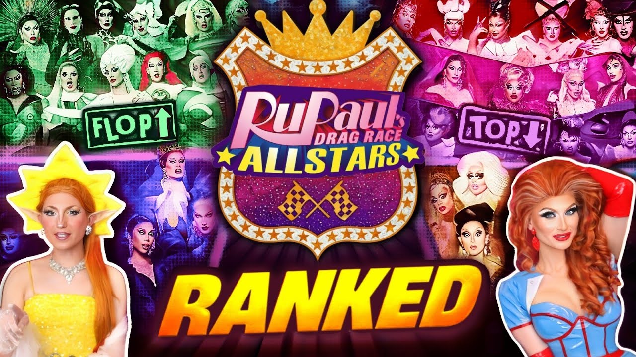 Рейтинг каждого сезона RPDR All Stars + AS10: распределение сеток по эпизодам | RuPaul's Drag Race