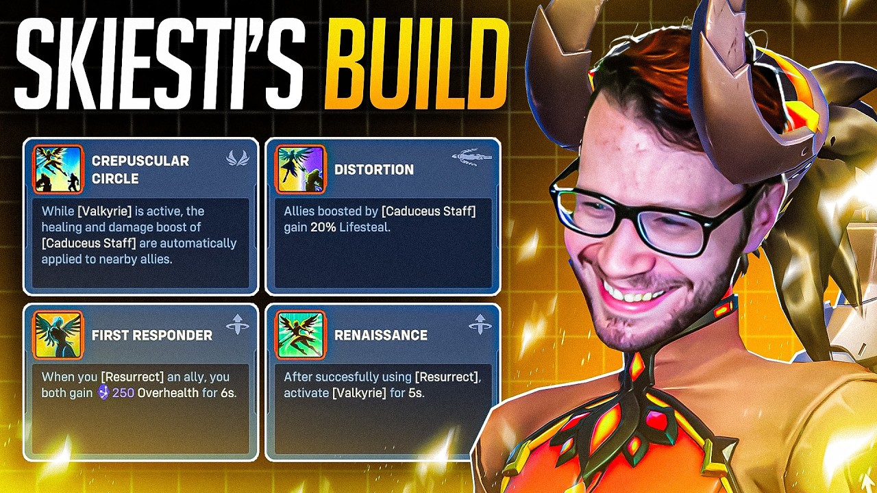 I Tried Skiesti's BEST Mercy Build In Overwatch Stadium