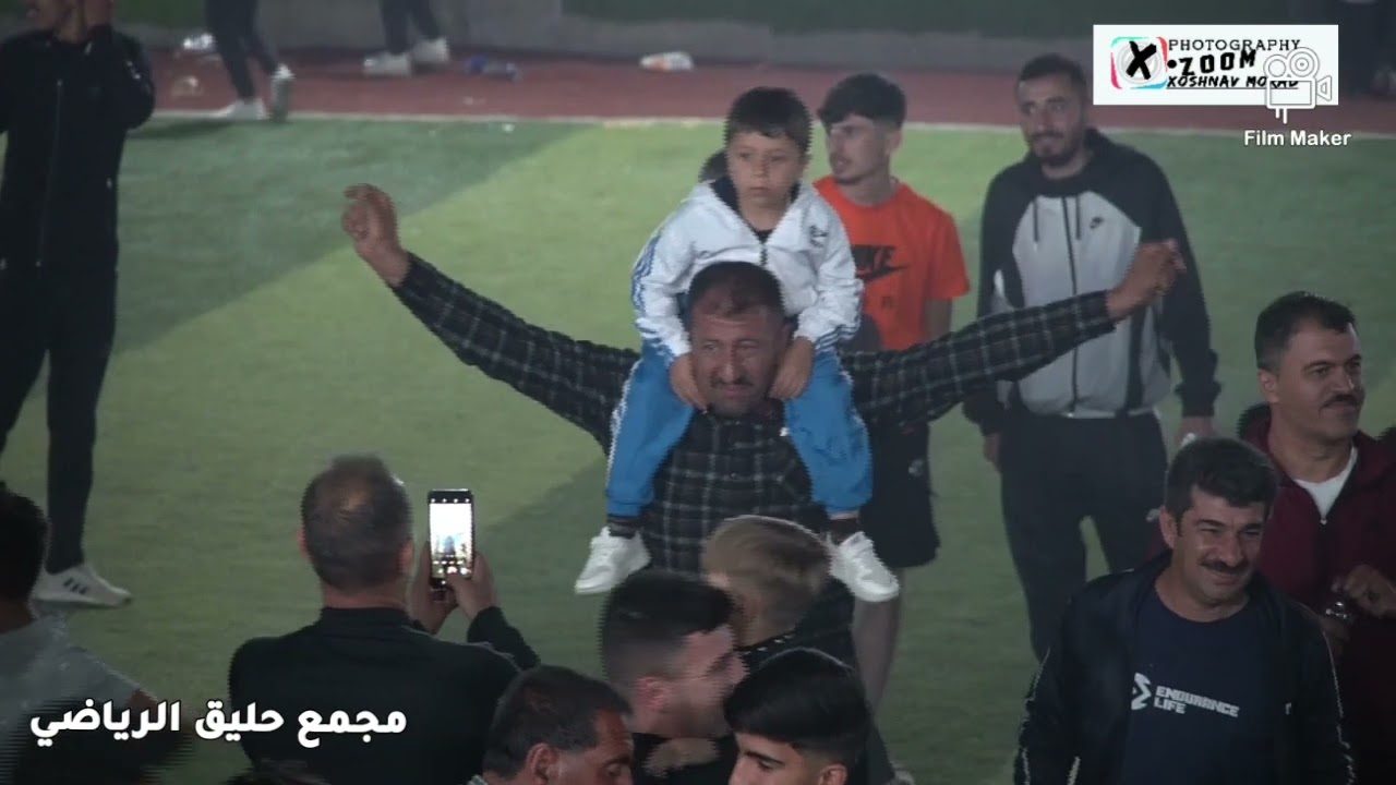 فرحة جماهير ديرنا اغي من مجمع حليق الرياضي