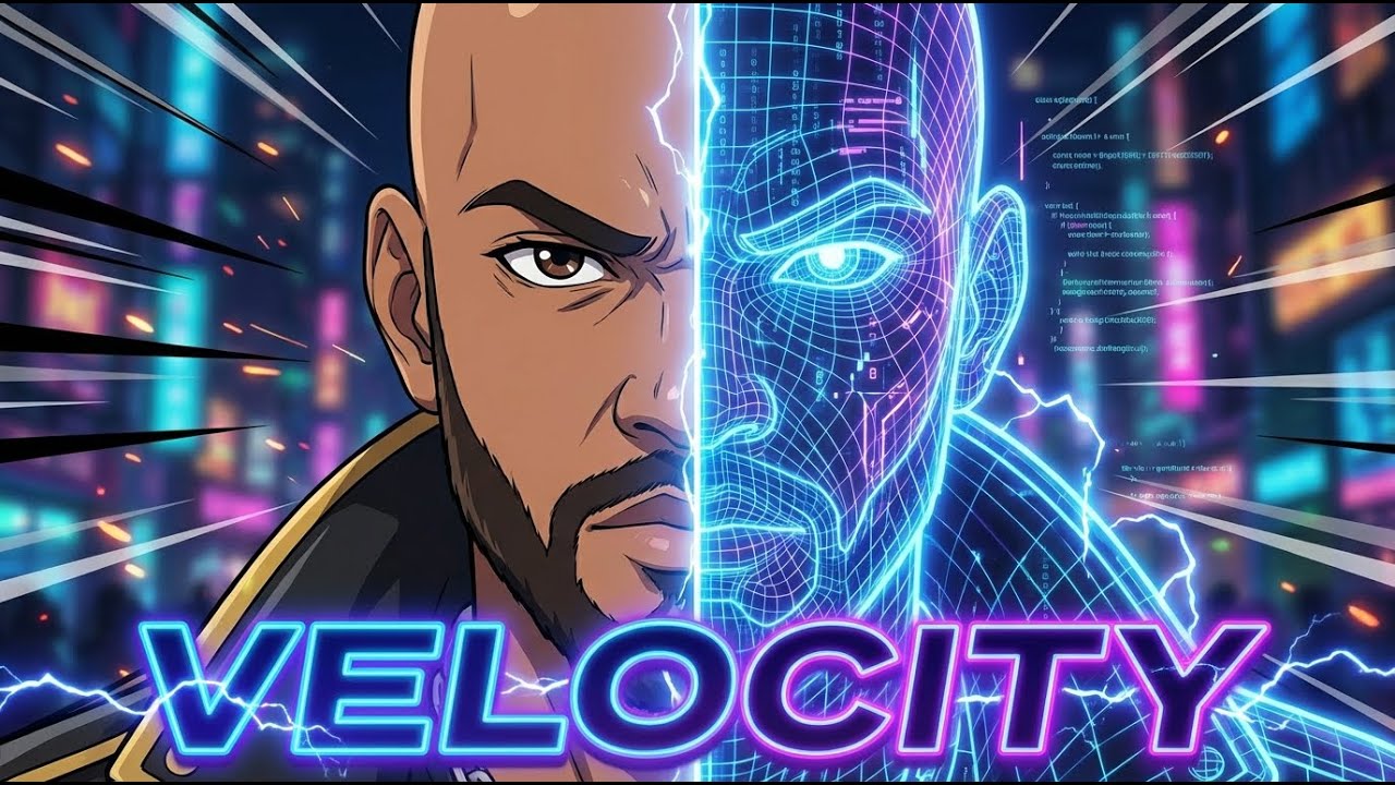 Velocity Love (Official Lyric Video) - Anime Visualizer v2