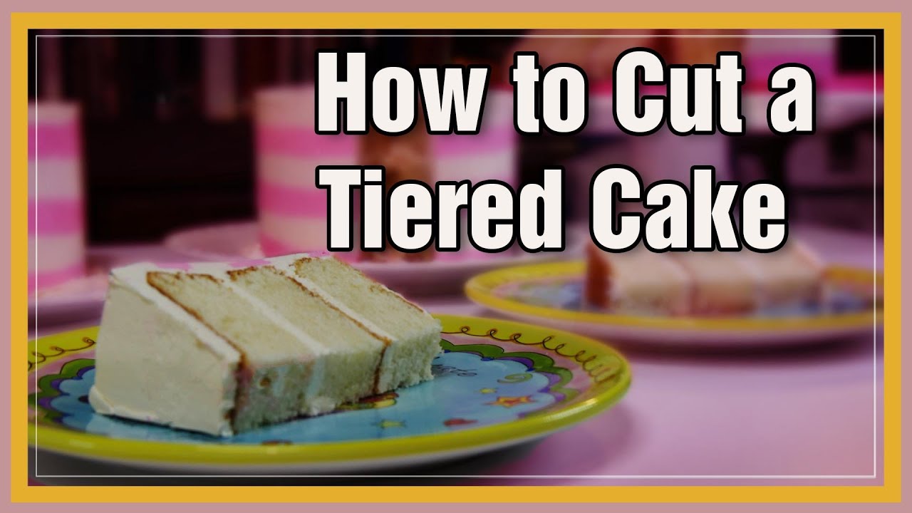 How to Cut a Tiered Cake  | We Heart Cake