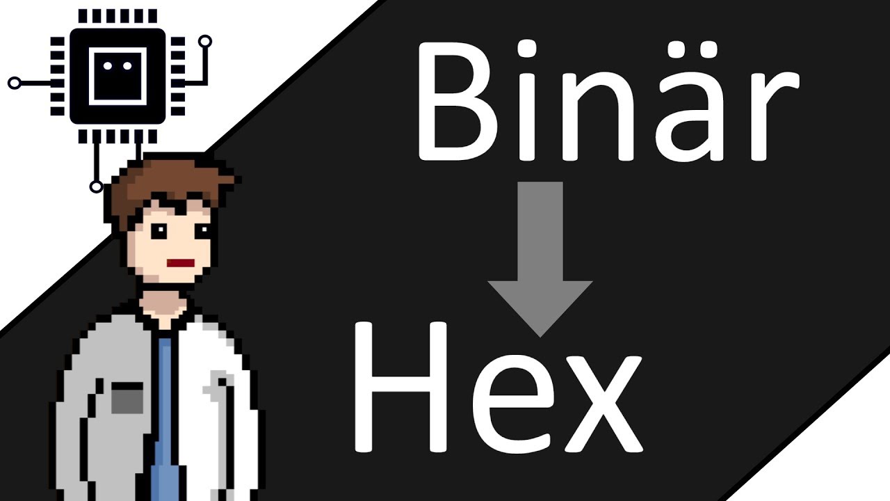 Binärzahlen ins Hexadezimalzahlen übersetzen (ohne Tabelle) | Algorithmen verstehen