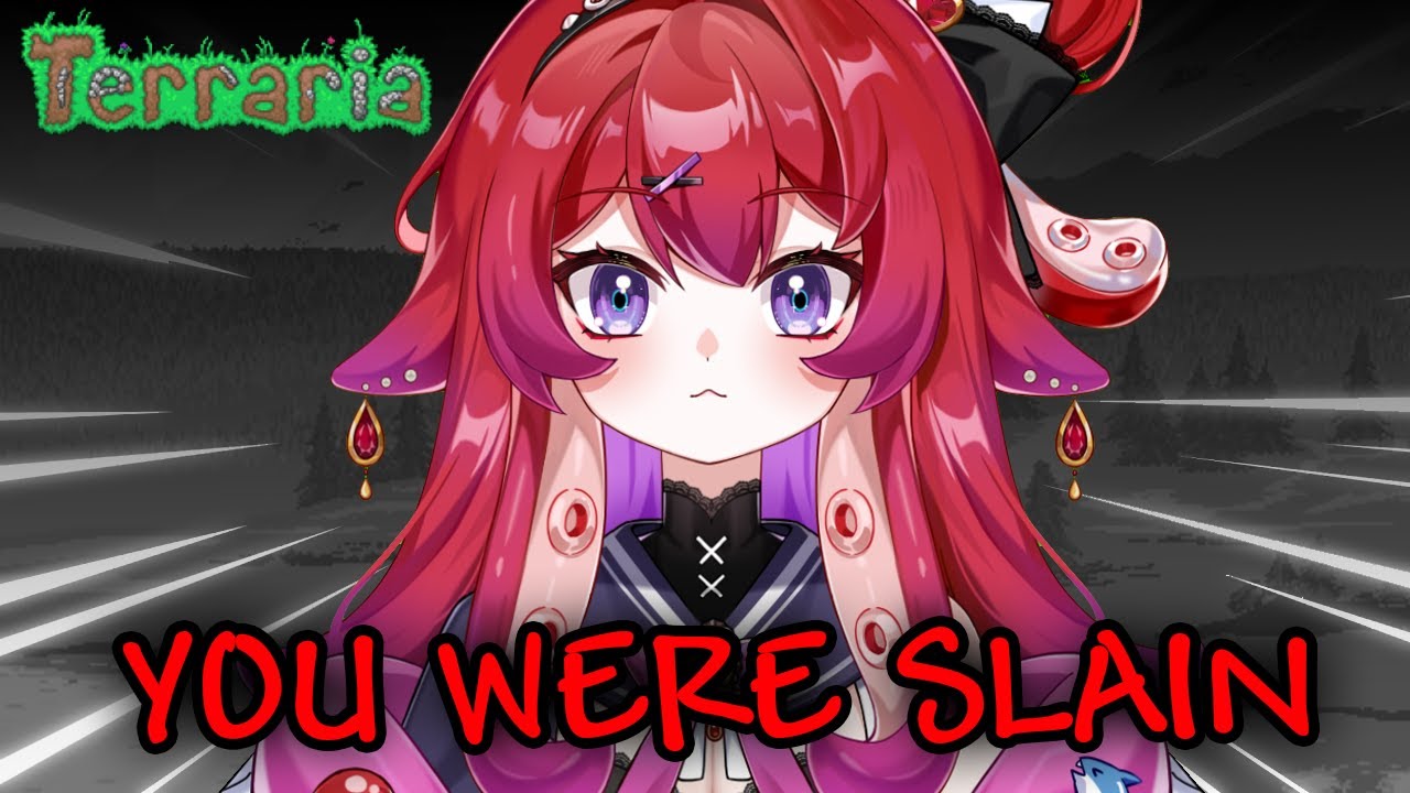 IS TERRARIA SUPPOSED TO BE THIS HARD!?  | 【TERRARIA Vtuber First Play】