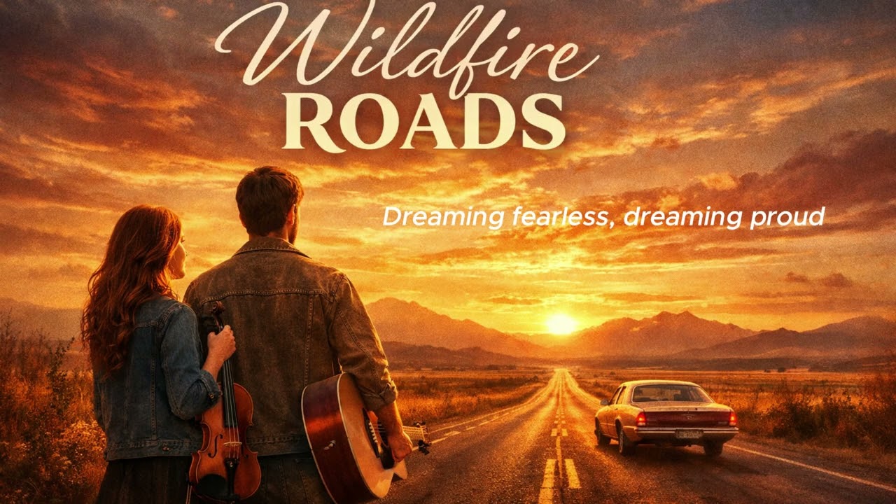 BacrIA - Wildfire Roads | Indie Folk / Acoustic Lyric Video