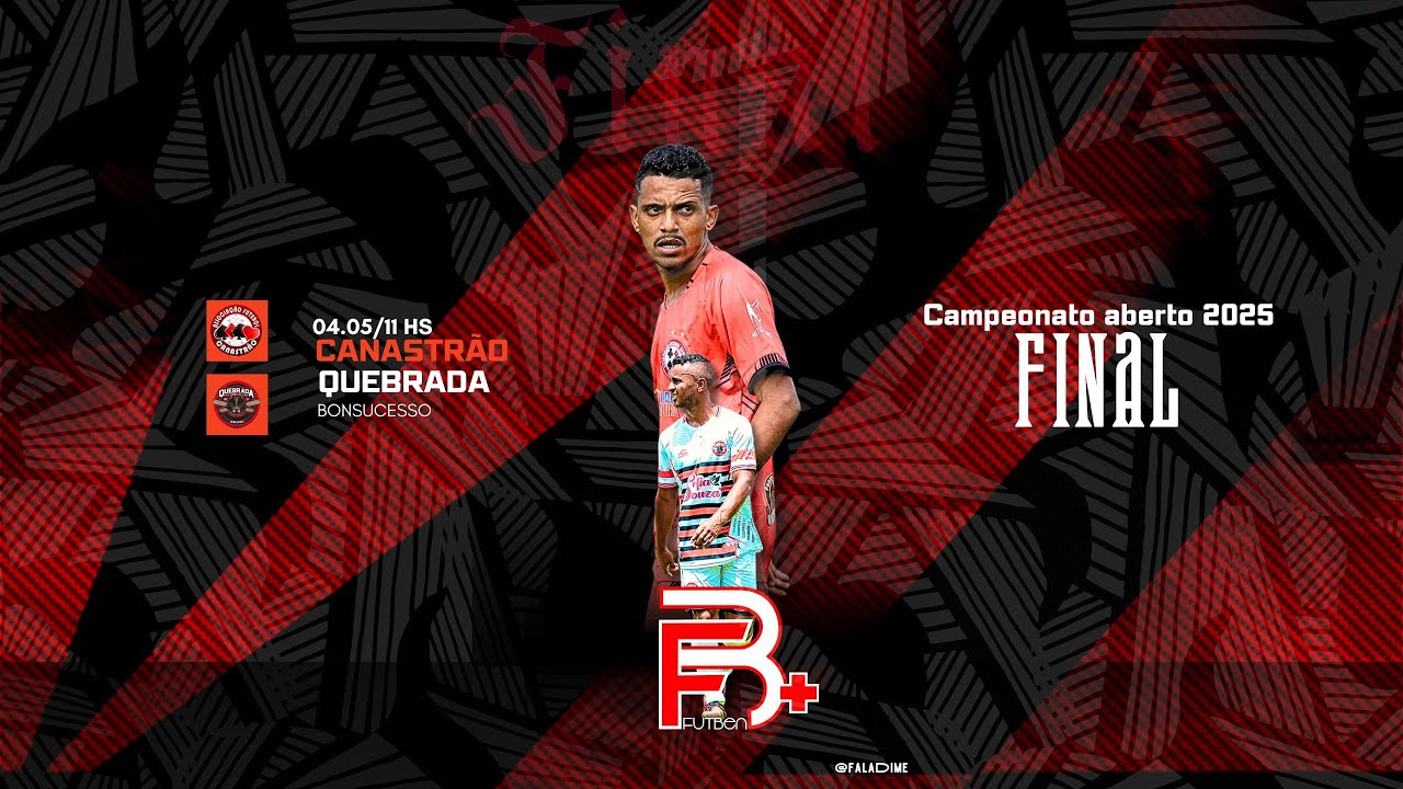 CANASTRÃO x QUEBRADA - FINAL DO CAMPEONATO ABERTO DE BENEVIDES 2025