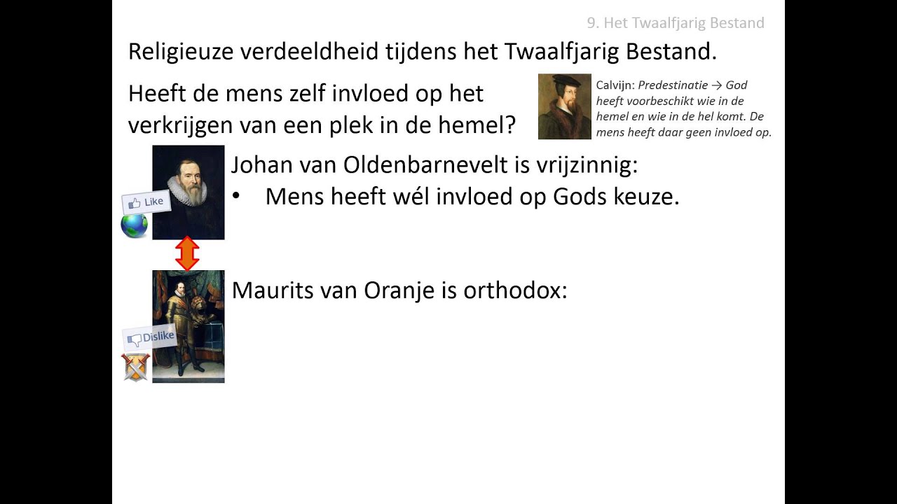 9. Het Twaalfjarig Bestand (VWO - HC De Republiek)