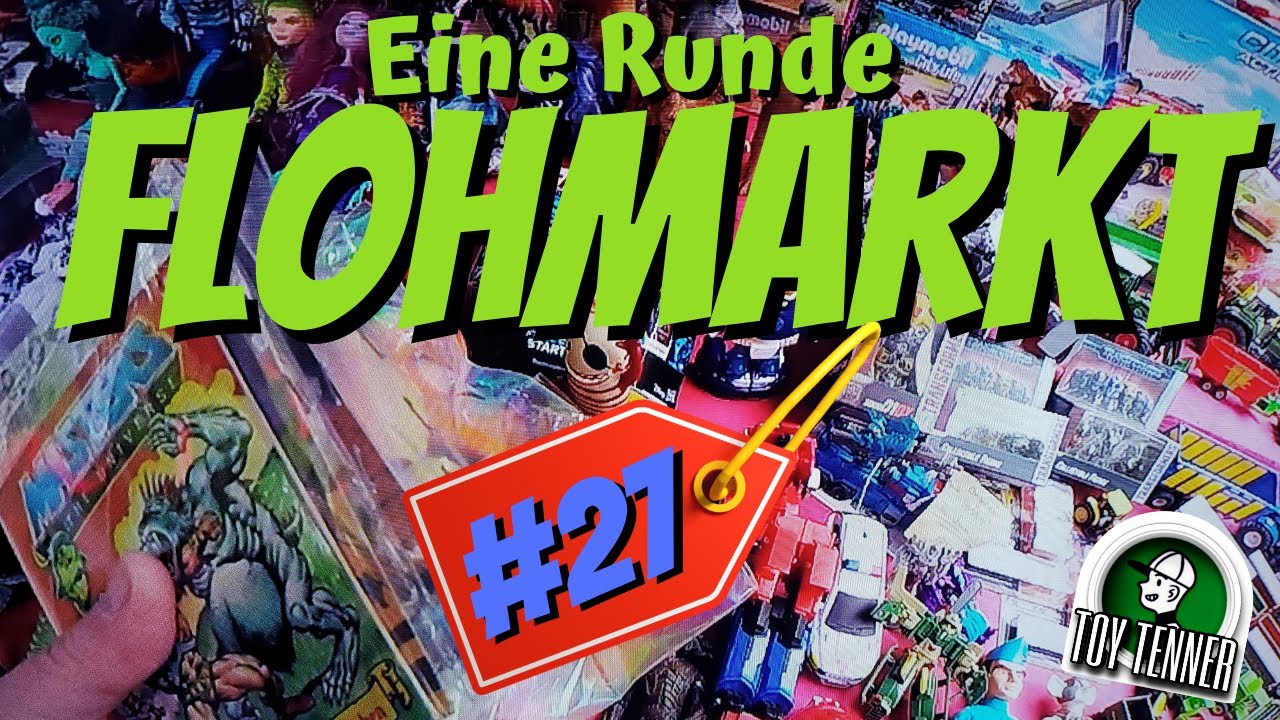 Flohmarkt #27- Trödel auf 10km🤯- erste Game Boy OVP- WWF Hasbro- Masters uvm- live Flohmarkt-ERF#27