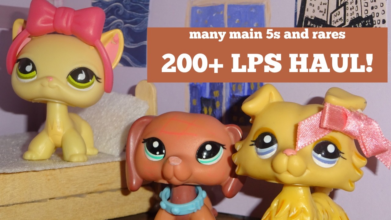 I BOUGHT 200+ LPS… Huge Littlest Pet Shop Unboxing!