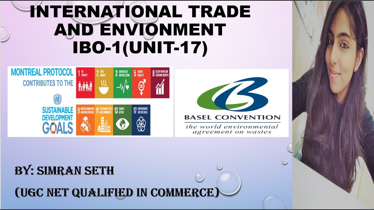 IBO-01 || INTERNATIONAL TRADE AND ENVIRONMENT (PART-2) || UNIT-17 || IGNOU || M.COM || HINDI