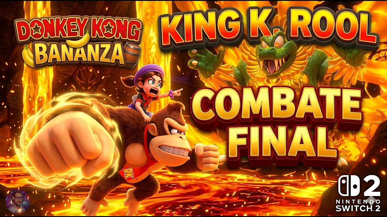 KING K. ROOL así es el JEFE FINAL de DONKEY KONG BANANZA