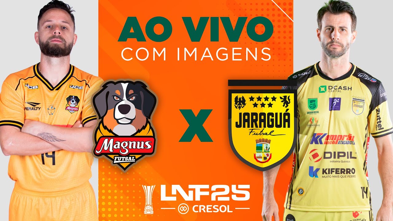JOGO COMPLETO | LNF 2025 | MAGNUS x JARAGUÁ | RODADA 19