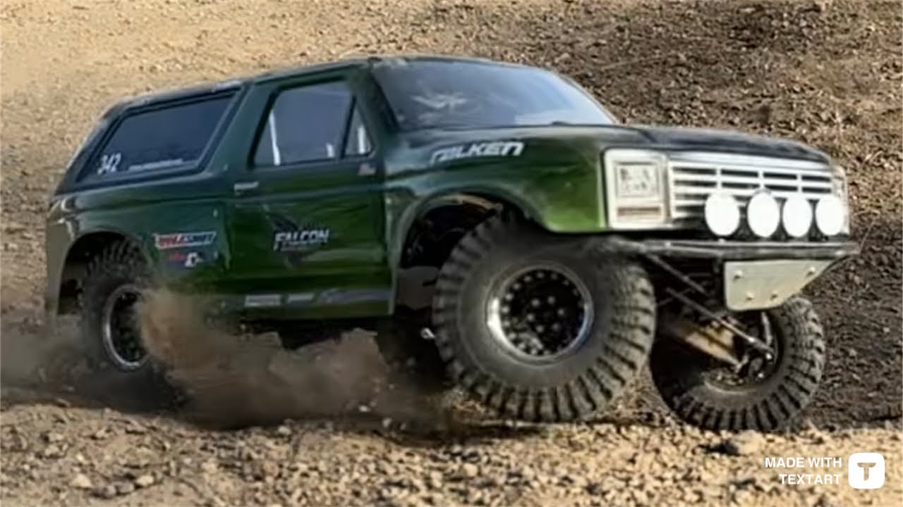 Twin I-Beams Prerunner Bronco build Track testing