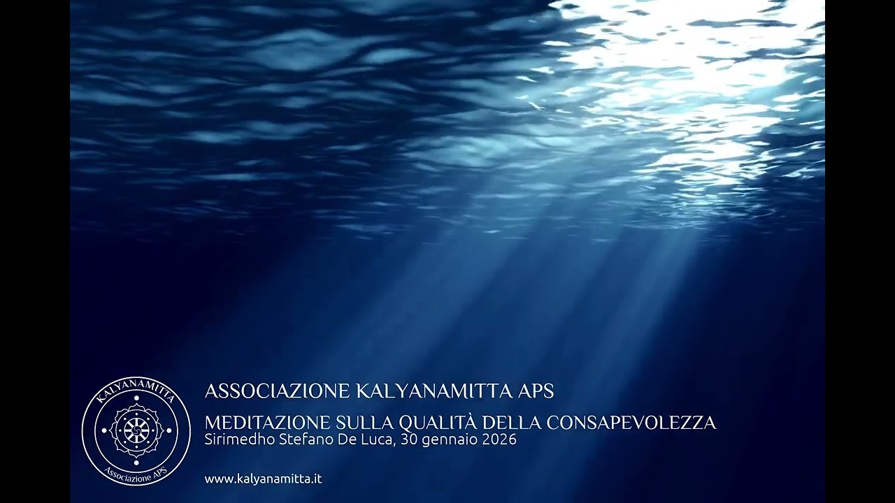 Meditazione sulla qualità della consapevolezza