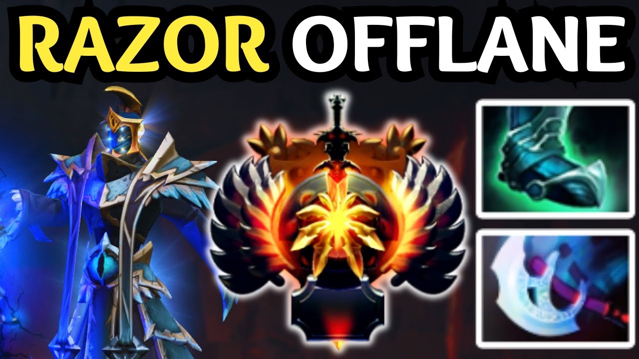 🔥 RAZOR OFFLANE | DAMAGE & MMR STOLEN 🔥 DOTA 2